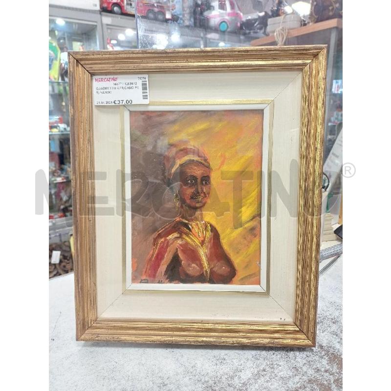 QUADRETTO AFRICANO PERI NANDO | Mercatino dell'Usato Moncalieri - fr. moriondo 1