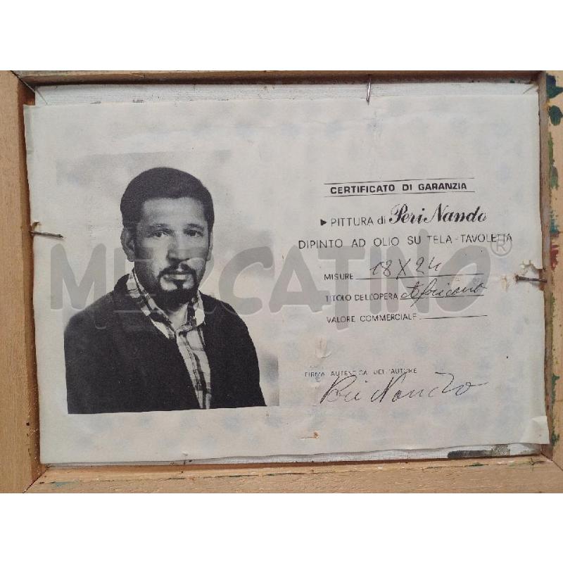 QUADRETTO AFRICANO PERI NANDO | Mercatino dell'Usato Moncalieri - fr. moriondo 3