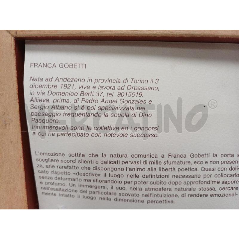 QUADRETTO ALBERO GOBETTI | Mercatino dell'Usato Moncalieri - fr. moriondo 4