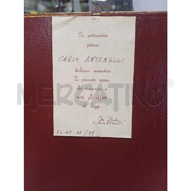 QUADRETTO CARLO ANTONELLI | Mercatino dell'Usato Moncalieri - fr. moriondo 3