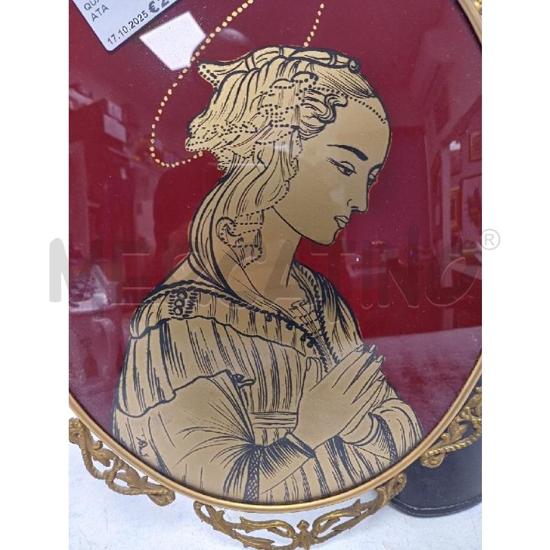 QUADRETTO MADONNA DORATA  | Mercatino dell'Usato Moncalieri - fr. moriondo 2