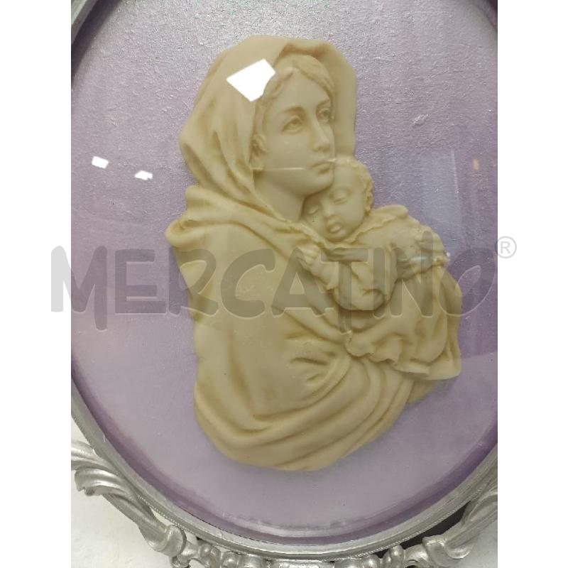 QUADRETTO MADONNINA CORNICE GRIGIA | Mercatino dell'Usato Moncalieri - fr. moriondo 2