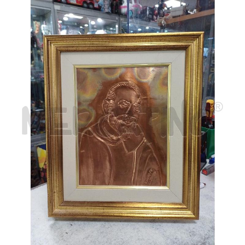 QUADRETTO RAMATO PADRE PIO  | Mercatino dell'Usato Moncalieri - fr. moriondo 1