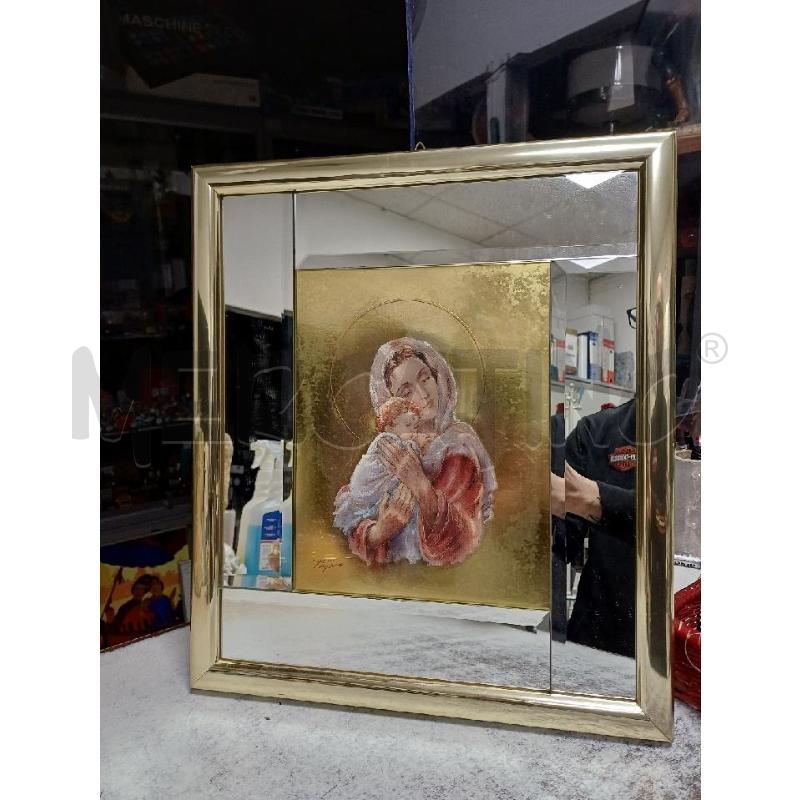QUADRETTO VECCHIO SPECCHI MADONNA  | Mercatino dell'Usato Moncalieri - fr. moriondo 1