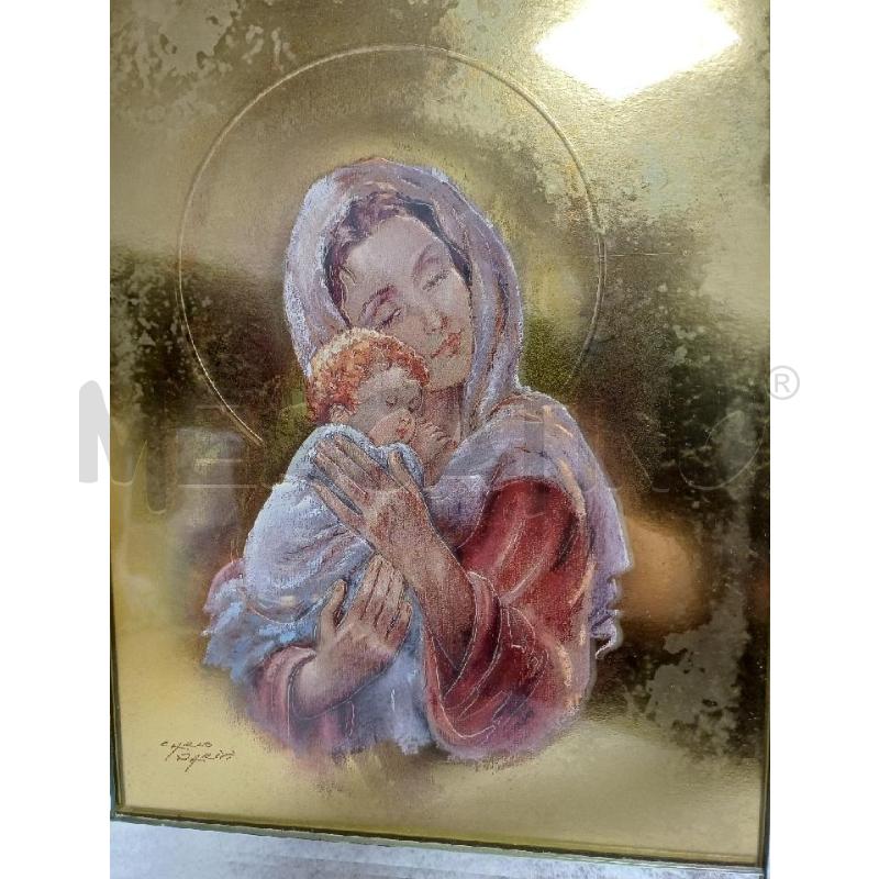 QUADRETTO VECCHIO SPECCHI MADONNA  | Mercatino dell'Usato Moncalieri - fr. moriondo 2