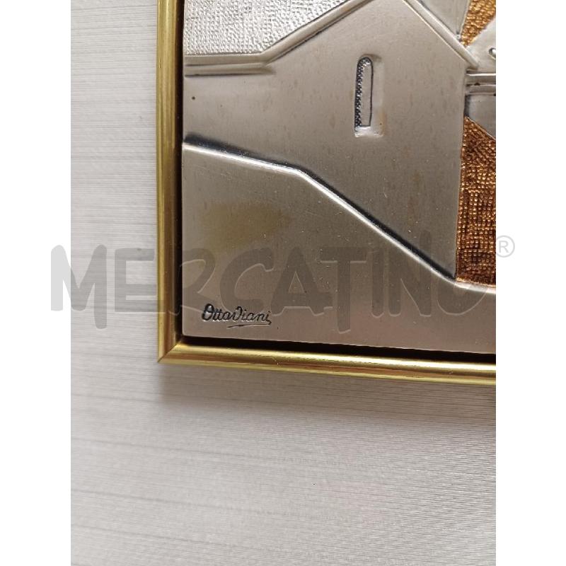 QUADRO ARGENTATO PAESAGGIO OTTAVIANI | Mercatino dell'Usato Moncalieri - fr. moriondo 3