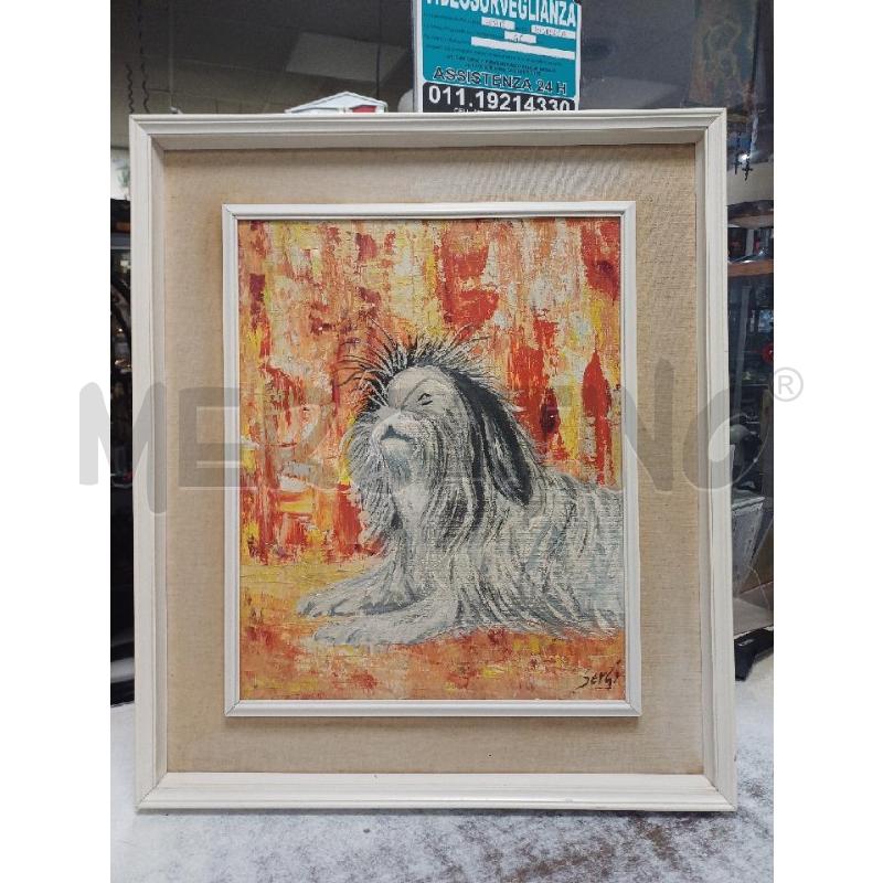 QUADRO CANE SERGI | Mercatino dell'Usato Moncalieri - fr. moriondo 1