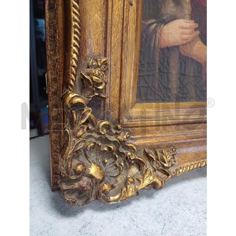 QUADRO DAMA CAPPELLO  | Mercatino dell'Usato Moncalieri - fr. moriondo 3