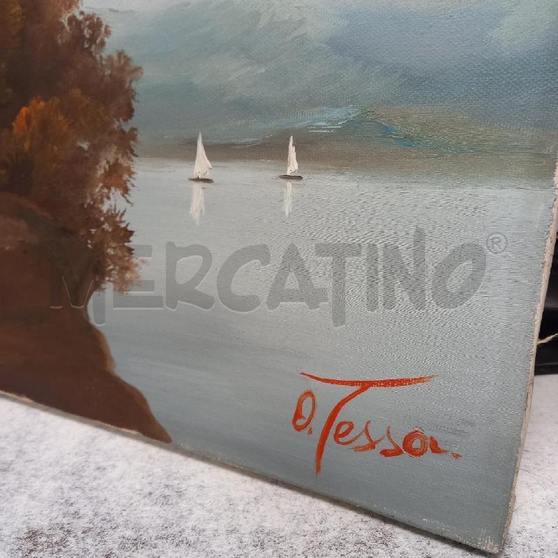 QUADRO DIPINTO ALBERI O. TESSA | Mercatino dell'Usato Moncalieri - fr. moriondo 2
