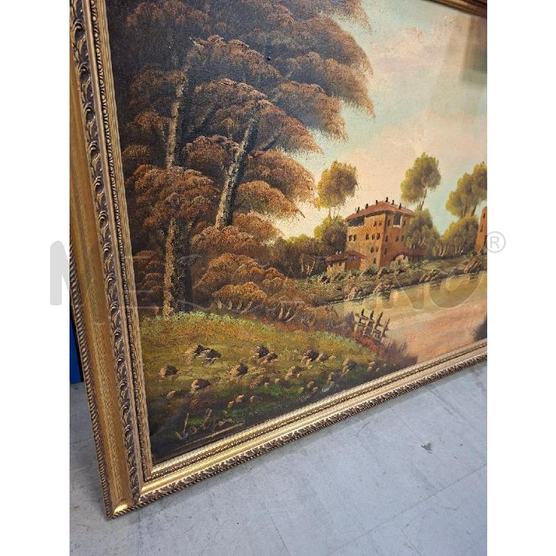 QUADRO DIPINTO CASCINALE VOLPE | Mercatino dell'Usato Moncalieri - fr. moriondo 2