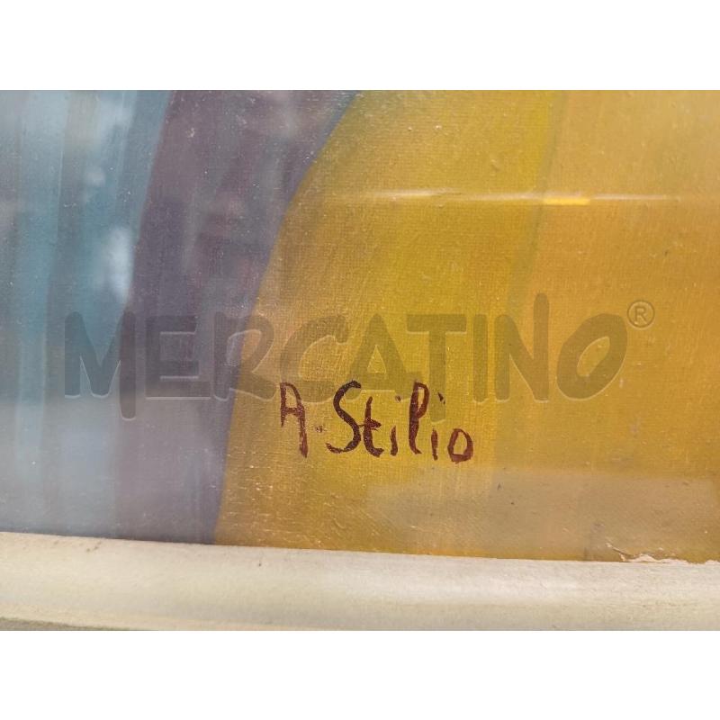 QUADRO DIPINTO STILIO DONNA CON SIGARETTA | Mercatino dell'Usato Moncalieri - fr. moriondo 2