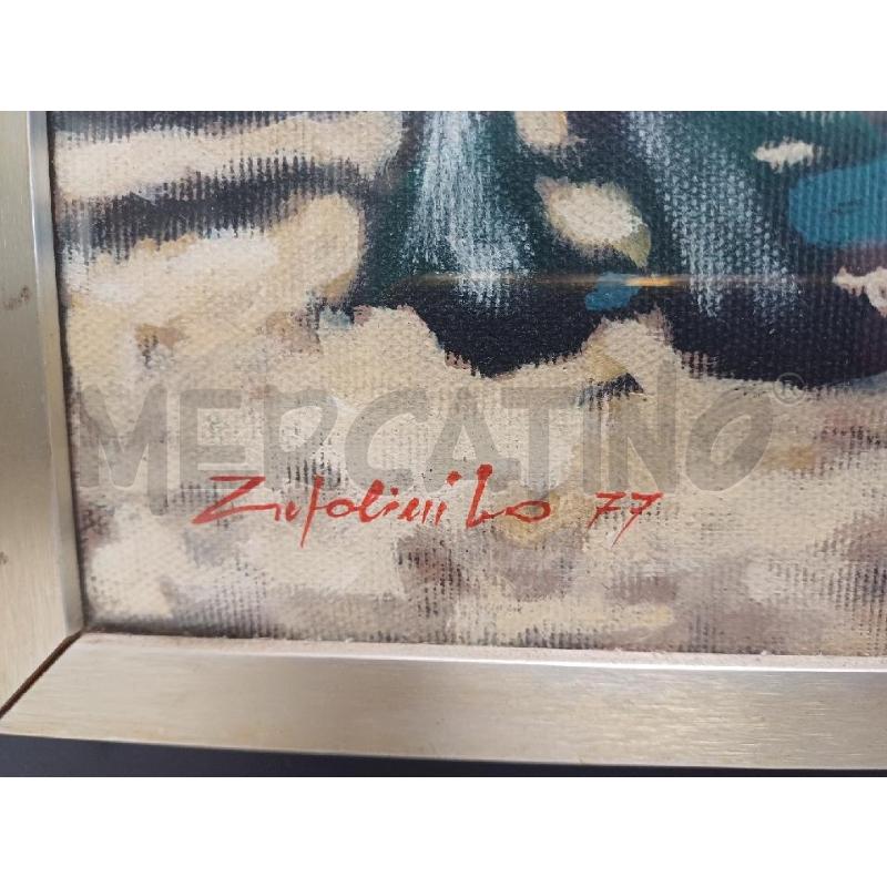 QUADRO DIPINTO ZUFOLINI CONTADINO | Mercatino dell'Usato Moncalieri - fr. moriondo 2