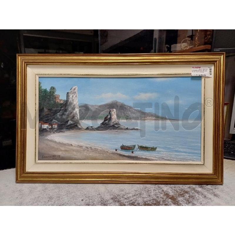 QUADRO IL MARE DI LAZZAROTTO ROMANO | Mercatino dell'Usato Moncalieri - fr. moriondo 1