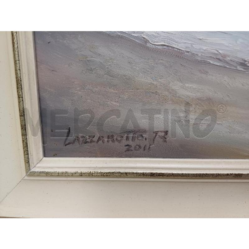 QUADRO IL MARE DI LAZZAROTTO ROMANO | Mercatino dell'Usato Moncalieri - fr. moriondo 2