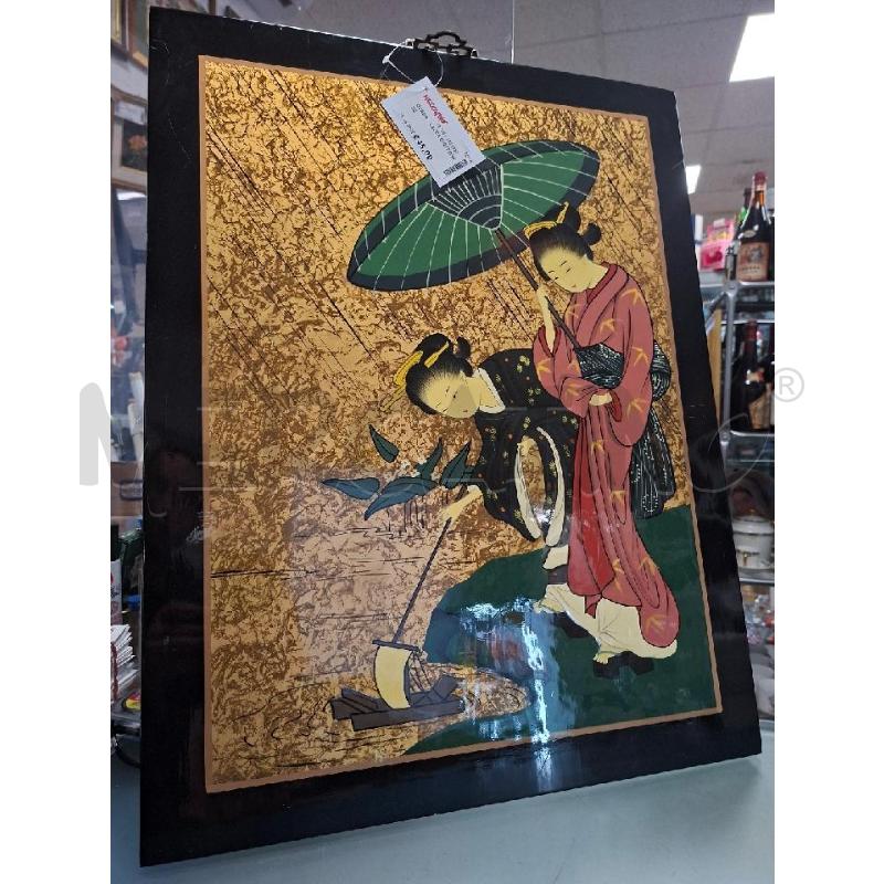 QUADRO LACCA GIAPPONESE | Mercatino dell'Usato Moncalieri - fr. moriondo 1