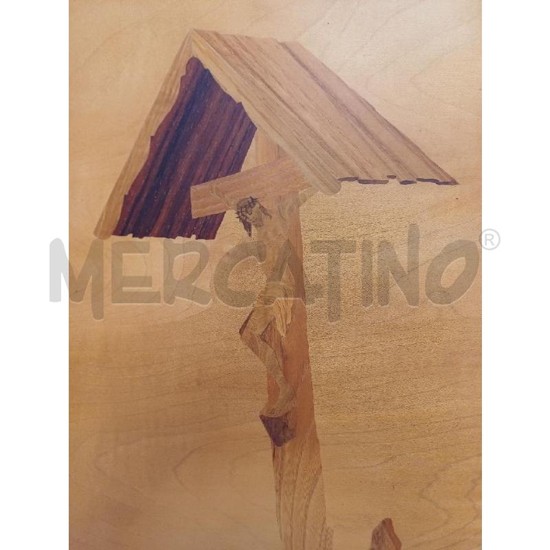 QUADRO LEGNO GESU' IN CROCE | Mercatino dell'Usato Moncalieri - fr. moriondo 2