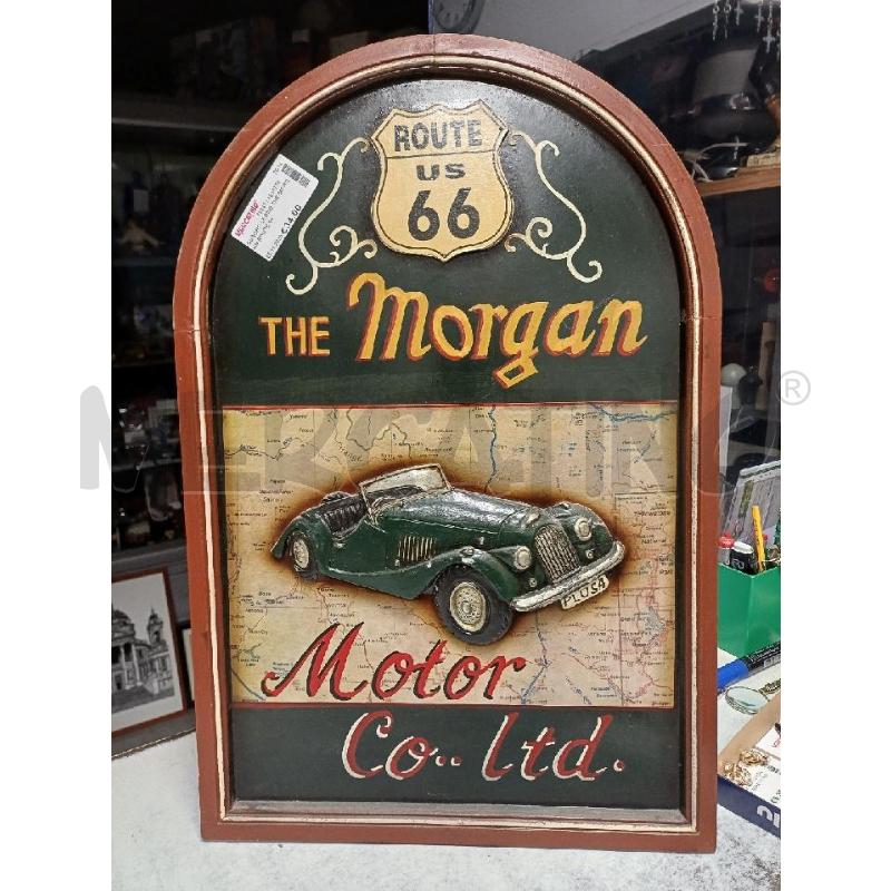 QUADRO LEGNO THE MORGAN ROUTE 66 | Mercatino dell'Usato Moncalieri - fr. moriondo 1