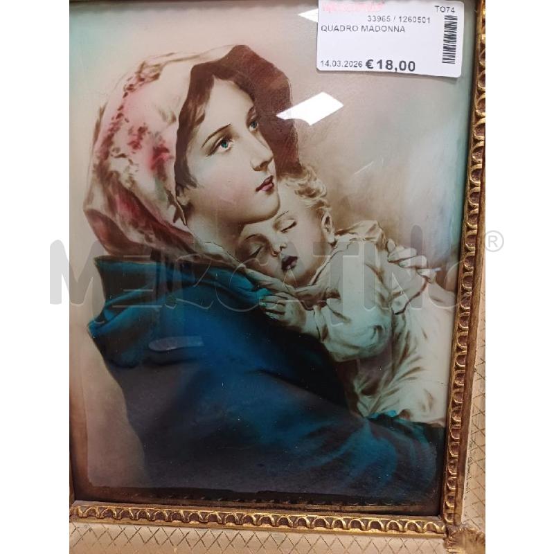 QUADRO MADONNA  | Mercatino dell'Usato Moncalieri - fr. moriondo 2