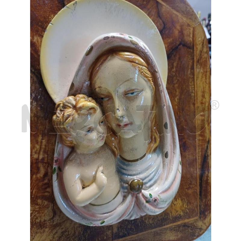 QUADRO MADONNA BASE LEGNO | Mercatino dell'Usato Moncalieri - fr. moriondo 2