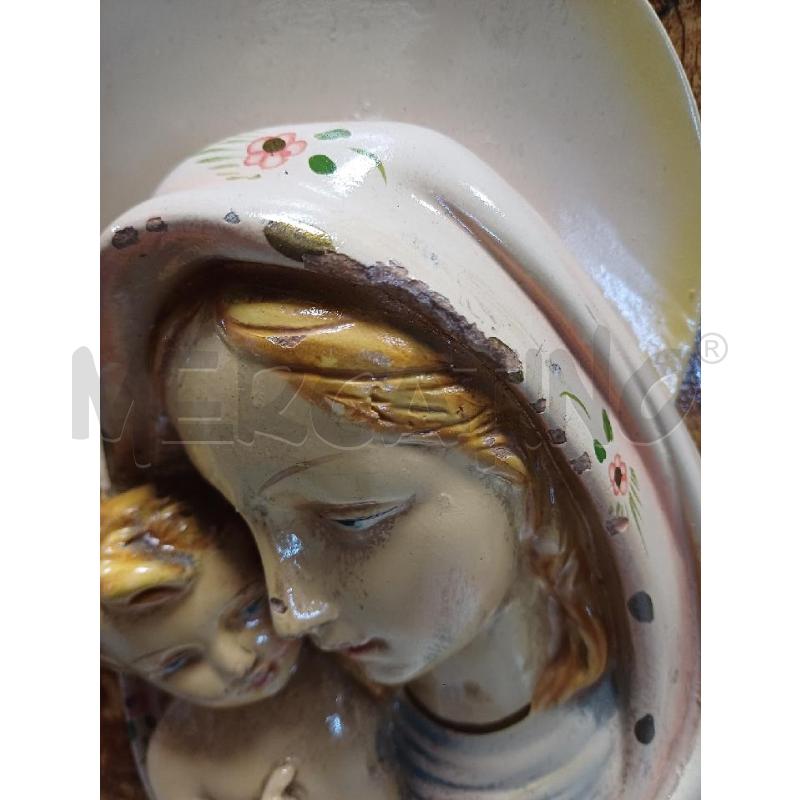 QUADRO MADONNA BASE LEGNO | Mercatino dell'Usato Moncalieri - fr. moriondo 3