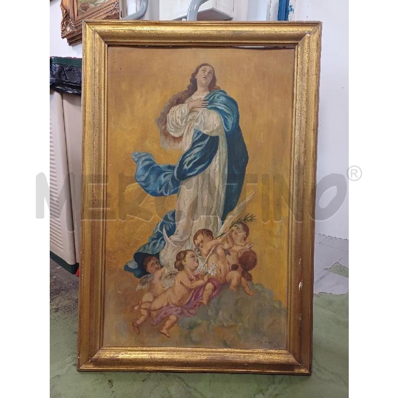 QUADRO MADONNA IMMACOLATA L CROSIO | Mercatino dell'Usato Moncalieri - fr. moriondo 1