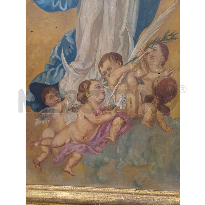 QUADRO MADONNA IMMACOLATA L CROSIO | Mercatino dell'Usato Moncalieri - fr. moriondo 3