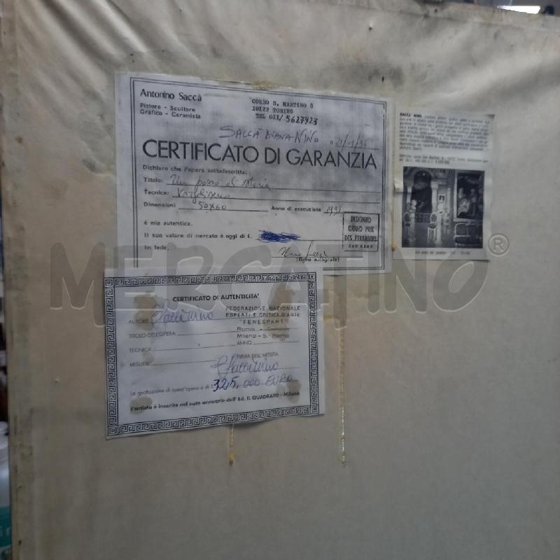 QUADRO NINO SACCA' UN PASSO DI STORIA | Mercatino dell'Usato Moncalieri - fr. moriondo 2