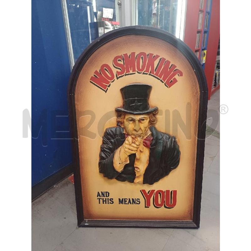 QUADRO NO SMOKING | Mercatino dell'Usato Moncalieri - fr. moriondo 1