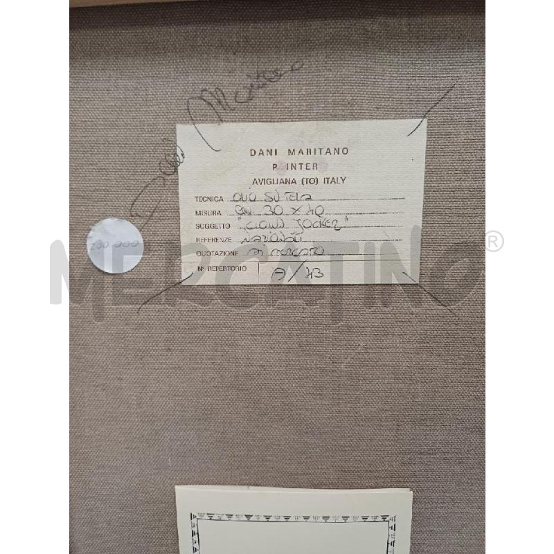 QUADRO OLIO DOMI MARITANO | Mercatino dell'Usato Moncalieri - fr. moriondo 4