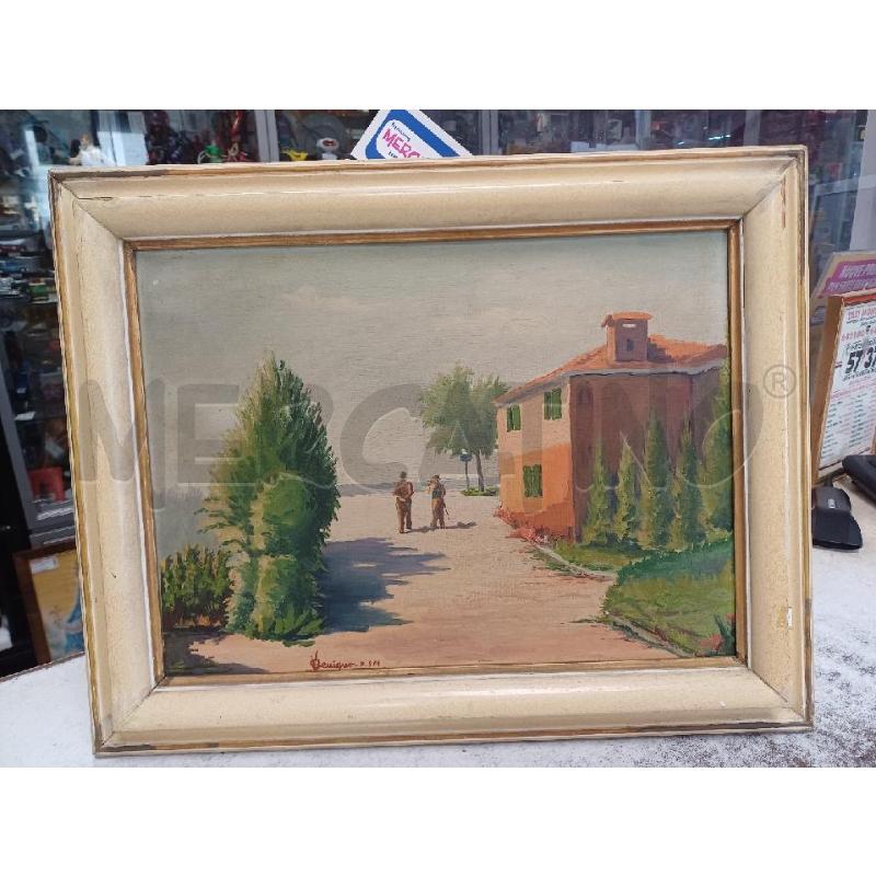 QUADRO PAESAGGIO DEL 1961 | Mercatino dell'Usato Moncalieri - fr. moriondo 1