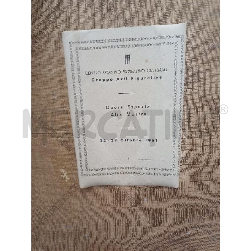QUADRO PAESAGGIO DEL 1961 | Mercatino dell'Usato Moncalieri - fr. moriondo 4