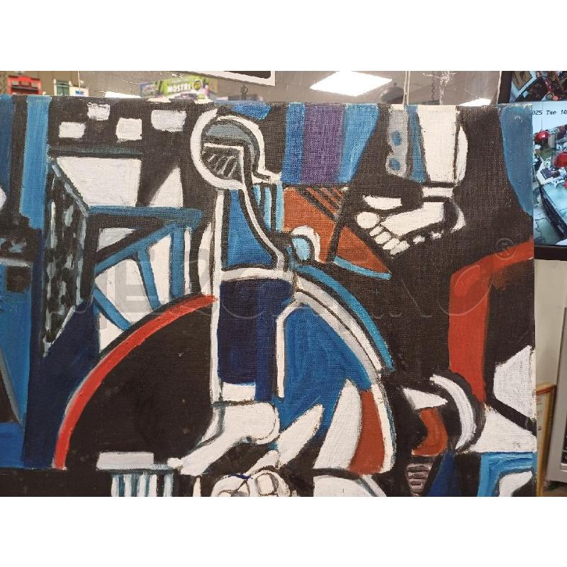 QUADRO PIEDI MANI BLU BIANCO | Mercatino dell'Usato Moncalieri - fr. moriondo 4