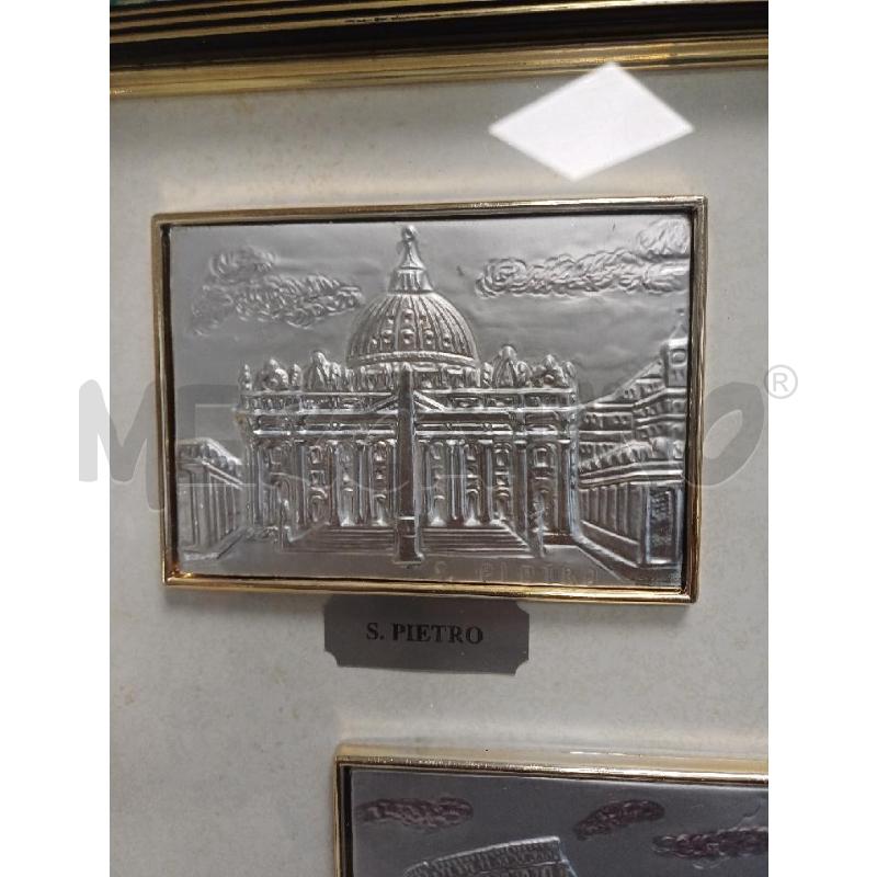 QUADRO PLACCHETTE ROMA  | Mercatino dell'Usato Moncalieri - fr. moriondo 2