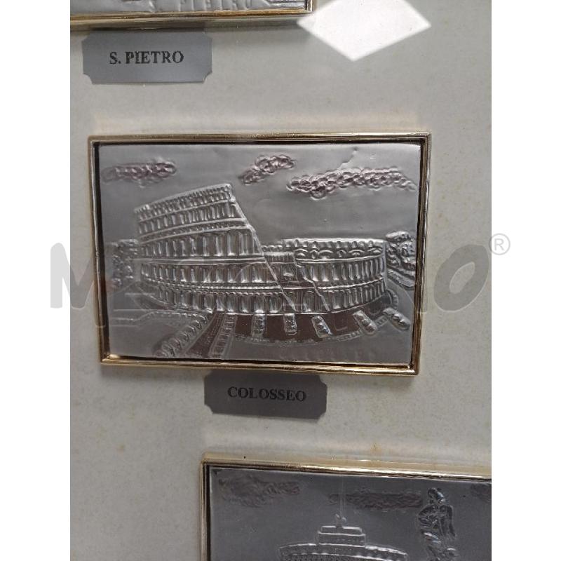 QUADRO PLACCHETTE ROMA  | Mercatino dell'Usato Moncalieri - fr. moriondo 3