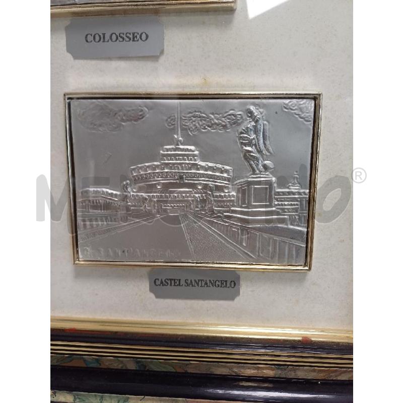 QUADRO PLACCHETTE ROMA  | Mercatino dell'Usato Moncalieri - fr. moriondo 4