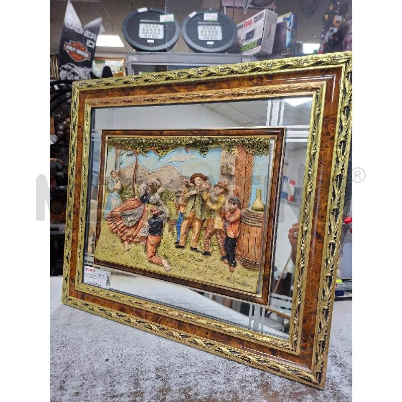 QUADRO SPECCHIO SCENA CAPODIMONTE | Mercatino dell'Usato Moncalieri - fr. moriondo 1
