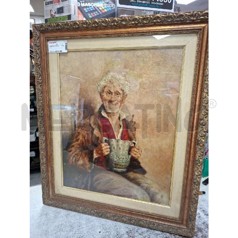 QUADRO VECCHIO CON VASO | Mercatino dell'Usato Moncalieri - fr. moriondo 1