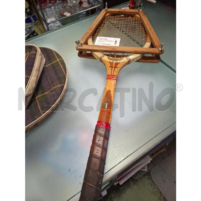 RACCHETTA TENNIS LEGNO DUNLOP | Mercatino dell'Usato Moncalieri - fr. moriondo 1