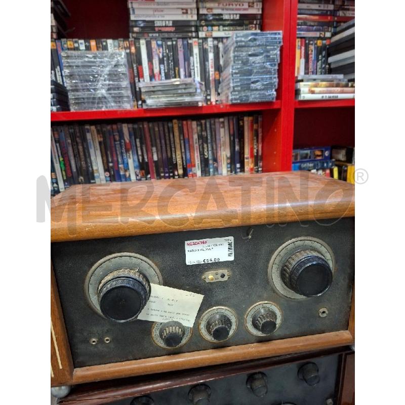 RADIO A VALVOLE  | Mercatino dell'Usato Moncalieri - fr. moriondo 1