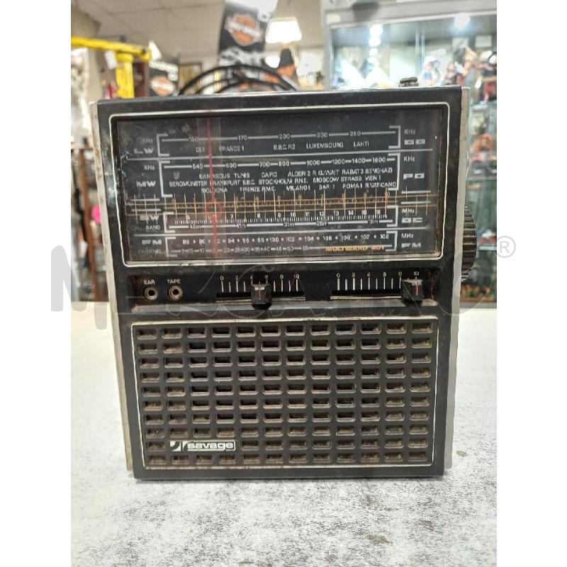 RADIO SAVAGE VINTAGE | Mercatino dell'Usato Moncalieri - fr. moriondo 1