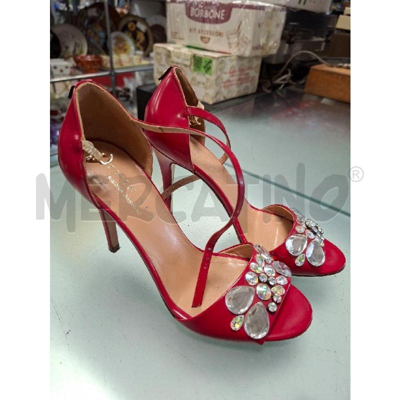 SANDALI DONNA FRAGOLA PIETRE TWIN SET | Mercatino dell'Usato Moncalieri - fr. moriondo 2