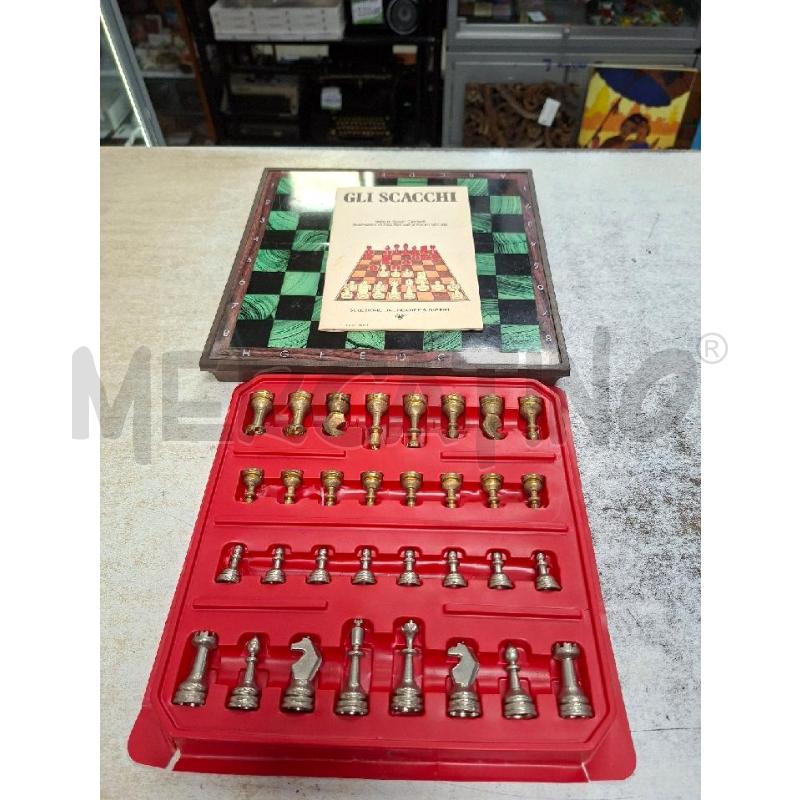 SCACCHIERA METALLO | Mercatino dell'Usato Moncalieri - fr. moriondo 1