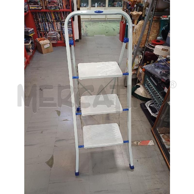 SCALETTA METALLO 3 GRADINI GIMI | Mercatino dell'Usato Moncalieri - fr. moriondo 1