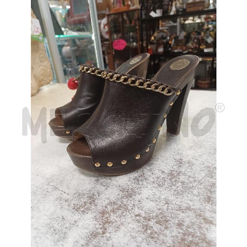 SCARPE DONNA MARRONE ELISABETTA FRANCHI  | Mercatino dell'Usato Moncalieri - fr. moriondo 1