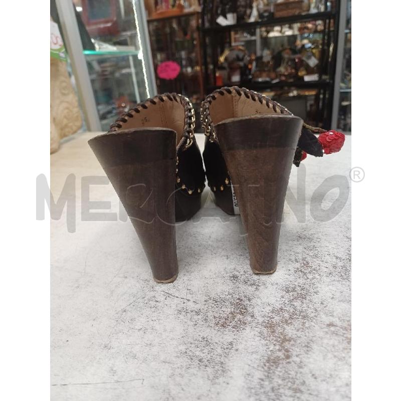 SCARPE DONNA MARRONE ELISABETTA FRANCHI  | Mercatino dell'Usato Moncalieri - fr. moriondo 3