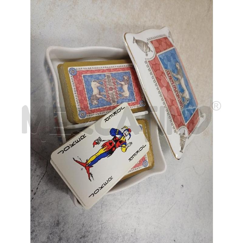 SCATOLA PORTA CARTE LION STONE WEDWOOD | Mercatino dell'Usato Moncalieri - fr. moriondo 4