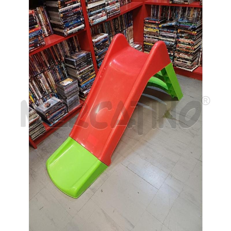 SCIVOLO PLASTICA ROSSO VERDE | Mercatino dell'Usato Moncalieri - fr. moriondo 1