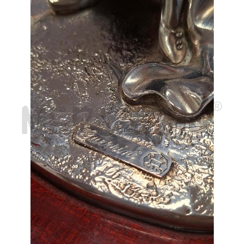 SCULTURA GUERINI ARGENTATA | Mercatino dell'Usato Moncalieri - fr. moriondo 3