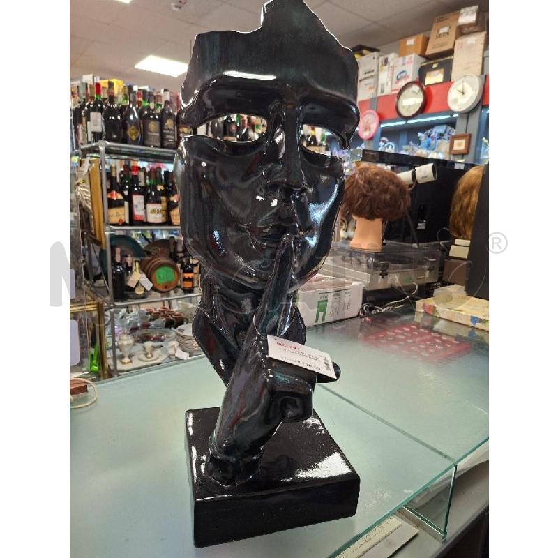SCULTURA TESTA RESINA  | Mercatino dell'Usato Moncalieri - fr. moriondo 1