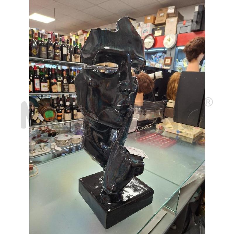 SCULTURA TESTA RESINA  | Mercatino dell'Usato Moncalieri - fr. moriondo 2